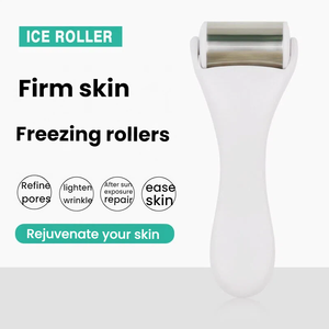 Offre Spéciale : Rouleau de Massage Facial en Métal Glacé, Outil Rafraîchissant en Acier Inoxydable, <span class=keywords><strong>Dermaroller</strong></span> Anti-Rides, Kit de Beauté Faciale pour Salon - Product Image 2