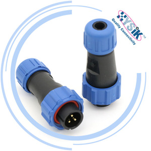 Küçük boyutlu WEIPU SP13 kablolu konnektör-altın kaplama kontaklar, akıllı ev güvenlik kameraları için Ideal - Product Image 2