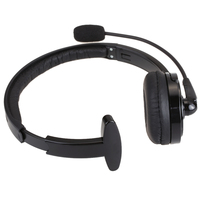 M10 Headset Nirkabel Pengemudi Truk yang Ditingkatkan, Earphone Nirkabel untuk Telepon Kantor, Mikrofon Peredam Kebisingan, Tombol Bisu