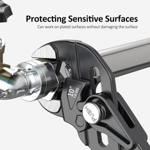 LAOA-Clé à pince à mandrin parallèle-Clé à molette multifonctionnelle 7 pouces-LA124107 10 pouces-LA124110 - Product Image 6