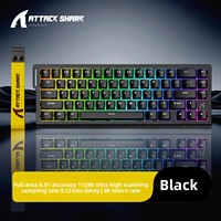 ATTACK SHARK X68 HE 60% Wired Magnetic Switch Gaming Keyboard 8KHz Polling Rapid Trigger Low Latency RGB Gaming Keyboard for FPS