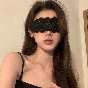 ผ้าปิดตาลูกไม้เร้าอารมณ์แบบ SM สำหรับการยั่วยวน ซีทรู สำหรับการเล้าโลม การเจรจาทางเพศ การเล่นบทบาท BDSM การพันธนาการ การลงโทษ ของเล่นสำหรับผู้ชายและผู้หญิง - Product Image 1