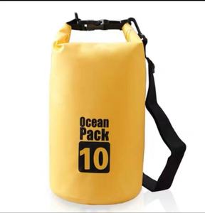 Sac étanche flottant 10L, sac <span class=keywords><strong>de</strong></span> plage imperméable, sangle d'épaule réglable, <span class=keywords><strong>l</strong></span>éger, pliable, pour kayak, rafting, bateau, plongée, plage - Product Image 6