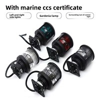 Vente directe usine : Feux de signalisation de navigation marine, feux de mât latéraux portuaires, feux de positionnement à 360° pour navires en marche, en plastique, Chine