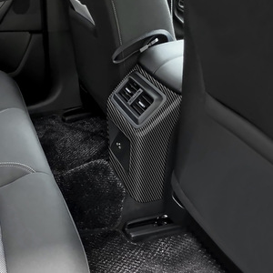Protection anti-coup de pied arrière pour <span class=keywords><strong>Mazda</strong></span> CX60 <span class=keywords><strong>CX</strong></span> <span class=keywords><strong>60</strong></span> 2022 <span class=keywords><strong>2023</strong></span> 2024 en fibre de carbone pour grille d'aération arrière - Product Image 1