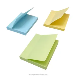 Sunshine bloco de notas adesivo, almofada de notas adesiva colorida com impressão de logotipo personalizada para memo, forma de folha de frutas, presentes promocionais