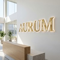 Papan Tanda LED Akrilik 3D Zhilin Advertising, Dapat Disesuaikan, Logo Bisnis Salon Luar Ruangan, Pemasangan di Dinding, Tahan Air IP65, Dekorasi Backlit