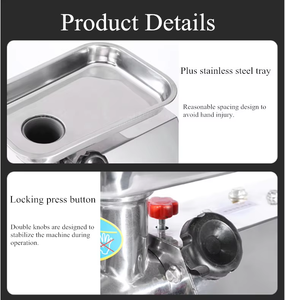 Nueva Picadora de Cocina Inteligente de 800W, Automática, para Carne, Pescado y Vegetales, Máquina para Moler, Rellenadora de Salchichas - Product Image 2