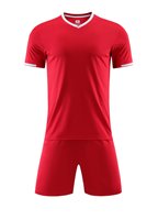Maillots de football chinois Premium col en v 2025 vêtements de football maillots Vintage Kits de football pour équipes joueurs