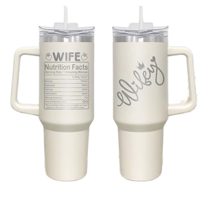 Nurse Nutrition Facts 16oz 20oz Vaso de viaje aislado Novedad Tazas de café con tapa para mujeres Regalos de camping - Product Image 4