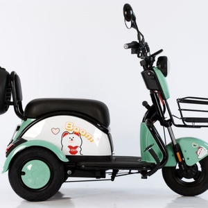 Potente Triciclo Eléctrico de Carga de 3 Ruedas, 60V, Tipo Carrocería Abierta para Uso de Pasajeros con Certificación EEC - Product Image 3