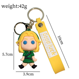 Llavero de Goma con Figura Miniatura de PVC de Zelda de Alta Calidad, 5 Colores, 5-6 cm - Product Image 4