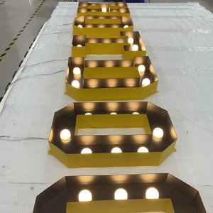 カスタム結婚式の装飾ライトマーキーレターLed大きな数字ライトアップ文字Ledマーキーアルファベットラブレター - Product Image 3