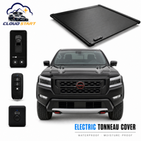 Couverture de benne de camionnette rétractable manuelle pour Nissan Navara 2015-2021, Ford F-150, Ram 1500, couverture de benne de camionnette imperméable