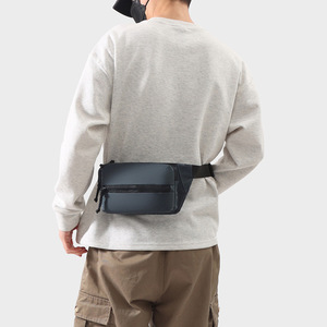 Bolsa de Poliéster con Logotipo de Marca Personalizado, Ligera, Delgada, en Forma de Caja, Material Oxford, Impermeable, con Bolsillo con Cremallera, para Viaje, Riñonera - Product Image 3