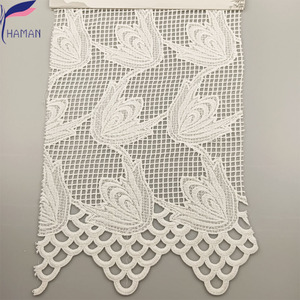 Tissu de vêtement en <span class=keywords><strong>soie</strong></span> de lait 100% polyester pour robes et jupes haut de gamme pour femmes brodées techniques tricotées à motif spécial - Product Image 1