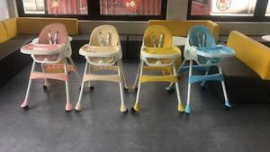 เก้าอี้ทานอาหารเด็กในบ้าน, เก้าอี้ทานอาหารแบบพับได้, เก้าอี้ทานอาหารอเนกประสงค์สำหรับเด็กอายุ 0-6 ปี, เก้าอี้ทานอาหารที่ใช้ในช่วงรับประทานอาหาร - Product Image 6