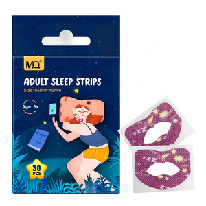 Confezione da 30 Strisce per Chiusura delle Labbra per Adulti, Morbide e Perfettamente Adattabili, Riducono la Respirazione Notturna e Minimizzano il Russamento - Product Image 1