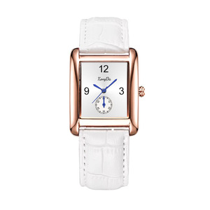 Orologio da polso da <span class=keywords><strong>donna</strong></span> con <span class=keywords><strong>cinturino</strong></span> in <span class=keywords><strong>pelle</strong></span> nera rettangolare di lusso con <span class=keywords><strong>cinturino</strong></span> in lega personalizzata al quarzo da 16mm con <span class=keywords><strong>cinturino</strong></span> da <span class=keywords><strong>donna</strong></span> alla moda - Product Image 5