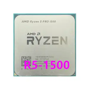 Nouveau processeur original AMD R5 PRO 1500 CPU R5 65W Processeurs de bureau 3.5GHz 4 cœurs CPU R5 1500