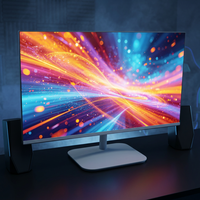 Moniteur de jeu OEM 27 pouces IPS 144Hz Full HD 1920x1080 1ms MPRT, écran ultra-fin sans cadre avec protection oculaire pour PC de bureau