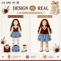 Vêtements de poupée personnalisés en gros OEM/ODM pour tenues de poupées BJD en coton