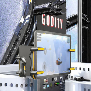 Ruimaite JS31 Joystick de tir à quatre doigts pour IPAD pour manette PUBG avec déclencheurs de Point de connexion moule privé - Product Image 2