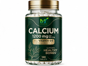 Suplemento de <span class=keywords><strong>Calcio</strong></span> OEM 1200 Mg <span class=keywords><strong>con</strong></span> <span class=keywords><strong>Vitamina</strong></span> <span class=keywords><strong>D3</strong></span> por Porción, para la Salud Ósea, 120 Tabletas para Mujeres y Hombres - Product Image 1