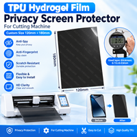 Protection d'écran anti-espion 5A Premium Hydrogel Mat TPU Auto-Réparant Nano Souple 120x180MM pour Machine de Découpe OEM