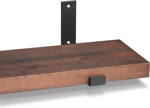 16x7.5x1.5 금속 벽 플로팅 선반 브래킷 침실, 욕실, 거실, 주방 - Product Image 4