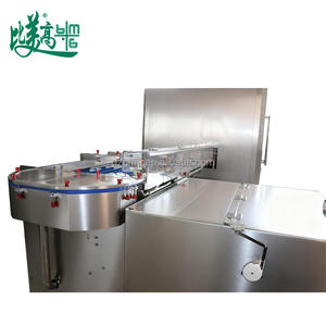 Machine d'inspection tout-en-un pour marquage laser de capsules de lait/boissons, avec alimentation automatique, UV, anti-contrefaçon, code QR et liaison de données traçable - Product Image 5