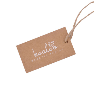 Tái Chế Tùy Chỉnh Cá Nhân Logo Giấy Kraft Treo Thẻ Giá Tag May Mặc Hangtags Cho Quần Áo - Product Image 3