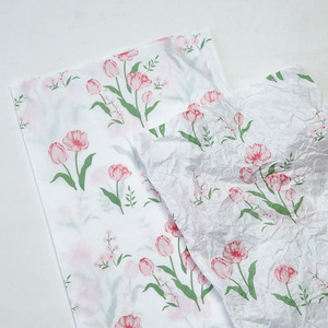 38g thickened snow pear <b>paper</b> flower wrapping <b>paper</b> lining <b>paper</b> printing high-grade ins bouquet wrapping <b>paper</b> - Product Image 5