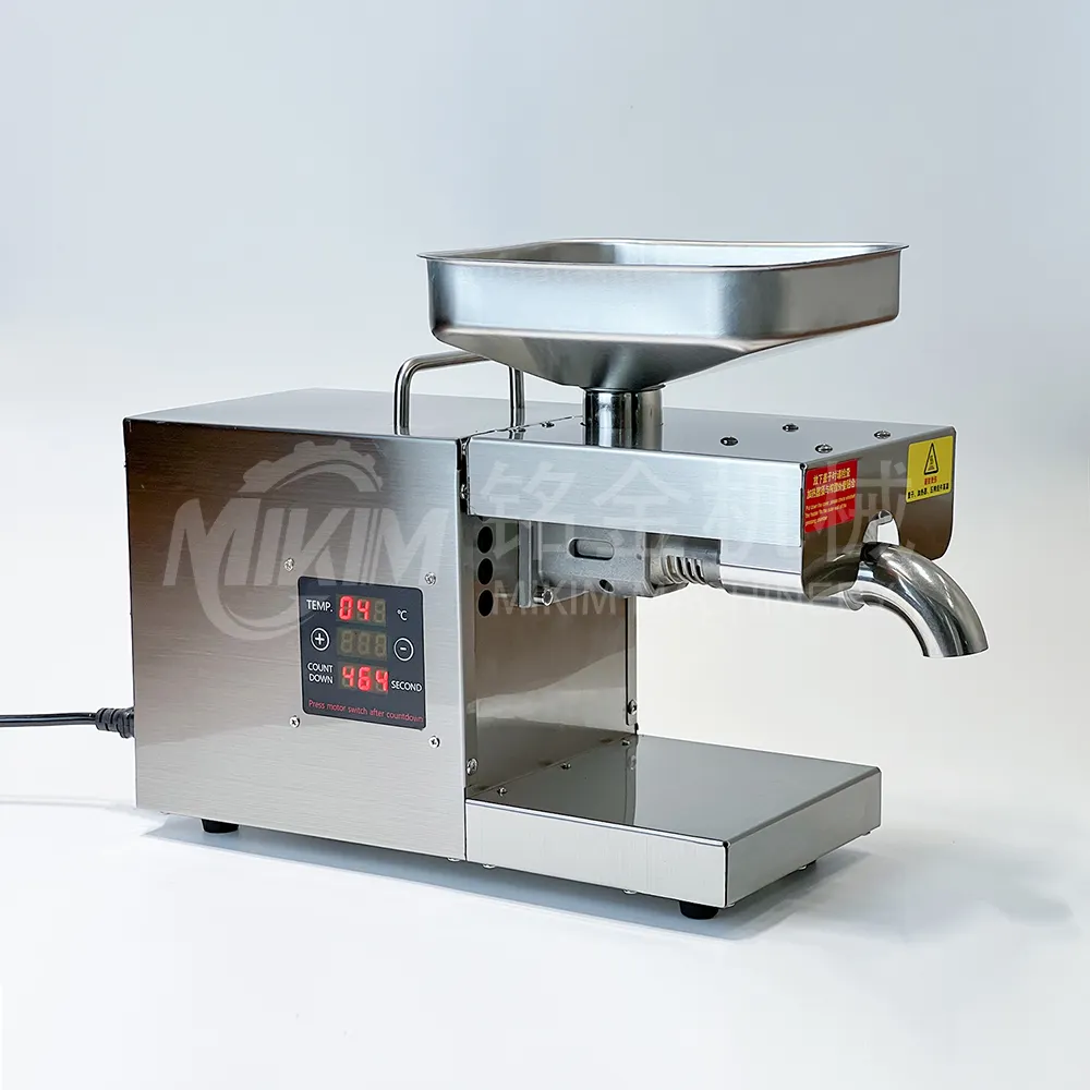 Small scale cooking oil refinery machine oil press machine for coconut