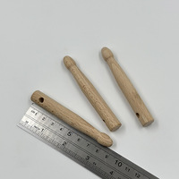 Benutzer definierte Holz Mini Drum Sticks Schlüssel bund Drumsticks Schlüssel ring für Werbe geschenk