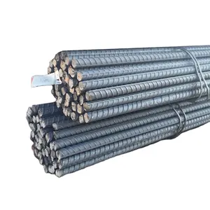 Steel Rebars 22mm Hrb 500 Hrb400 Carbon Steel Rebar Price Per Ton Thread Grade 60 B500b Turkey Steel Rebar Building