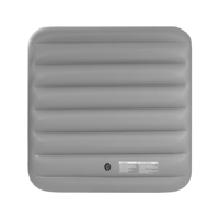 Bain à remous gonflable en PVC, capacité de 550 L, jacuzzi portable pliable pour l'extérieur, baignoire spa pour 2 personnes avec commande