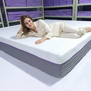 Matelas hybride complet en TPE avec housse en fibre de bambou - Hypoallergénique, soutien personnalisé, fermeté sur mesure, commande en gros directe usine - Product Image 1