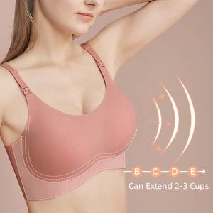 OEM ODM donne <span class=keywords><strong>anteriore</strong></span> aperto reggiseno allattamento traspirante reggiseno dopo il parto biancheria intima allattamento al seno maternità reggiseno allattamento senza cuciture - Product Image 5