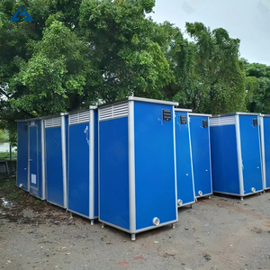 CGCH taşınabilir katlanır kompakt tuvalet koltuk açık kamp kabin açık plastik tuvalet - Product Image 3