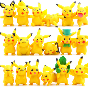 Vendita calda <span class=keywords><strong>18</strong></span> pz/set Pikachu <span class=keywords><strong>Figure</strong></span> Poke-mon Anime <span class=keywords><strong>Figure</strong></span> Pokemoned <span class=keywords><strong>Action</strong></span> <span class=keywords><strong>Figure</strong></span> ornamenti giocattolo - Product Image 1