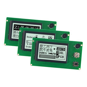 Yüksek Mukavemetli SJXD12864F-4 FSTN Pozitif <span class=keywords><strong>LCD</strong></span> Ekran Çince Karakter Kütüphanesi Nokta Matris LCM Ekran Modülü COB 128x64 - Product Image 1