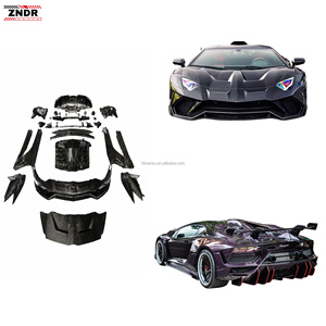 Nouveau kit carrosserie en fibre de carbone Aventador LP700 de haute qualité, pare-chocs avant/arrière SVR, ailerons, capot, ajustement parfait à 100 %, rénovation/amélioration - Product Image 1
