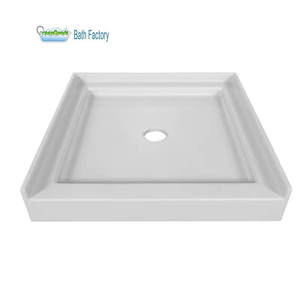 <span class=keywords><strong>Plato</strong></span> <span class=keywords><strong>de</strong></span> <span class=keywords><strong>ducha</strong></span> <span class=keywords><strong>de</strong></span> resina 915x mm, <span class=keywords><strong>plato</strong></span> <span class=keywords><strong>de</strong></span> <span class=keywords><strong>ducha</strong></span>, resina antideslizante brillante blanca, varios tamaños - Product Image 1