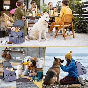 Sac à dos de voyage pour chien, échantillon gratuit, sacs de transport pour chien approuvés par les compagnies aériennes, fournitures pour chiot, sac à couches pour chiot, camping pour animaux de compagnie - Product Image 1