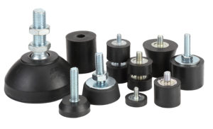 Amortiguadores de Goma Resistentes a Impactos de Alta Calidad, Amortiguadores de Vibraciones de Uso Pesado, Moldeados TW para Uso Industrial - Product Image 4
