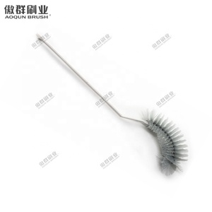 Spazzola per la pulizia del tubo portatile più sottile della bottiglia di acqua spazzola per Decanter del vino spazzola per bottiglie di filo metallico - Product Image 6