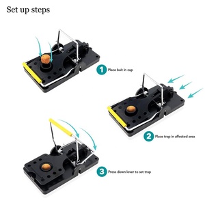 Indoor Home EPA Certified Plastic Reusable Solid Eco-Friendly Mouse <strong>Snap</strong> <strong>Trap</strong> - Product Image 3