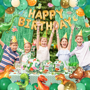 <strong>Dinosaur</strong> <strong>Birthday</strong> <strong>Party</strong> Decorations Set for Boys Kids <strong>Party</strong> Supplies Balloons Banner Tableware Bulk Wholesale - Product Image 2