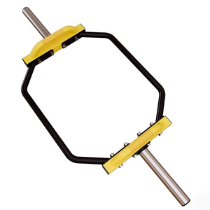 Soporte hexagonal para barra de pesas en forma de anillo para sentadillas con barra, peso muerto, gimnasio, fitness, caminata de agricultor, equipo de ejercicio - Product Image 5